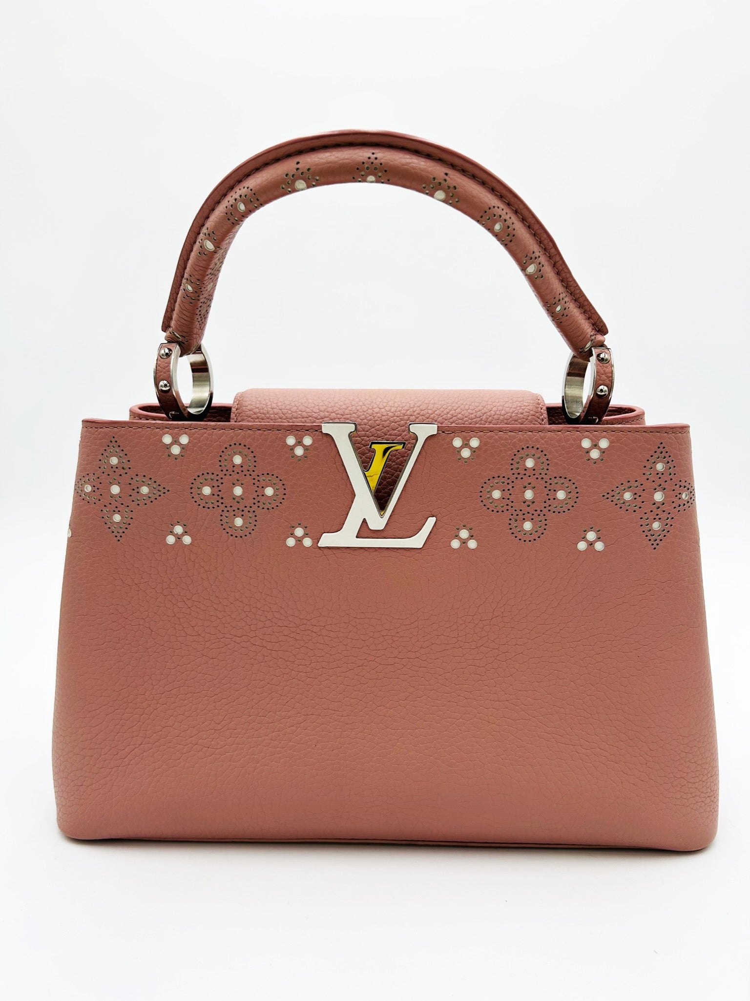 LV TAURILLON CAPUCINES FADE PINK
