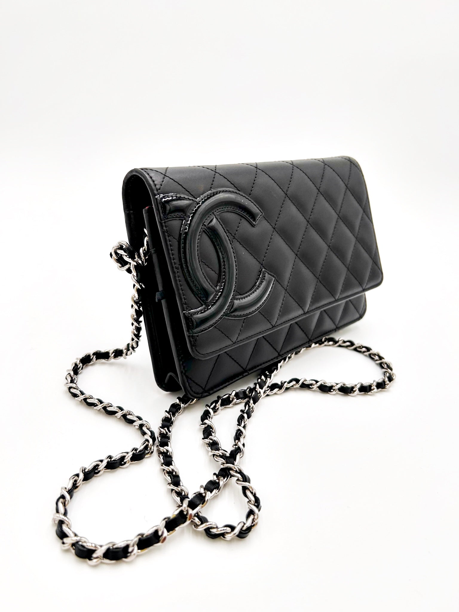 CHANEL BLACK WOC (WALLET ON A CHAIN)
